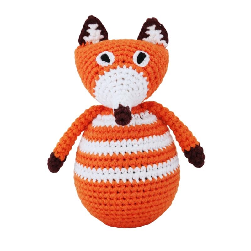 12277-Gehaekeltes-Stehaufmaennchen-Fuchs-FRED Gehäkeltes Stehaufmännchen Fuchs FRED