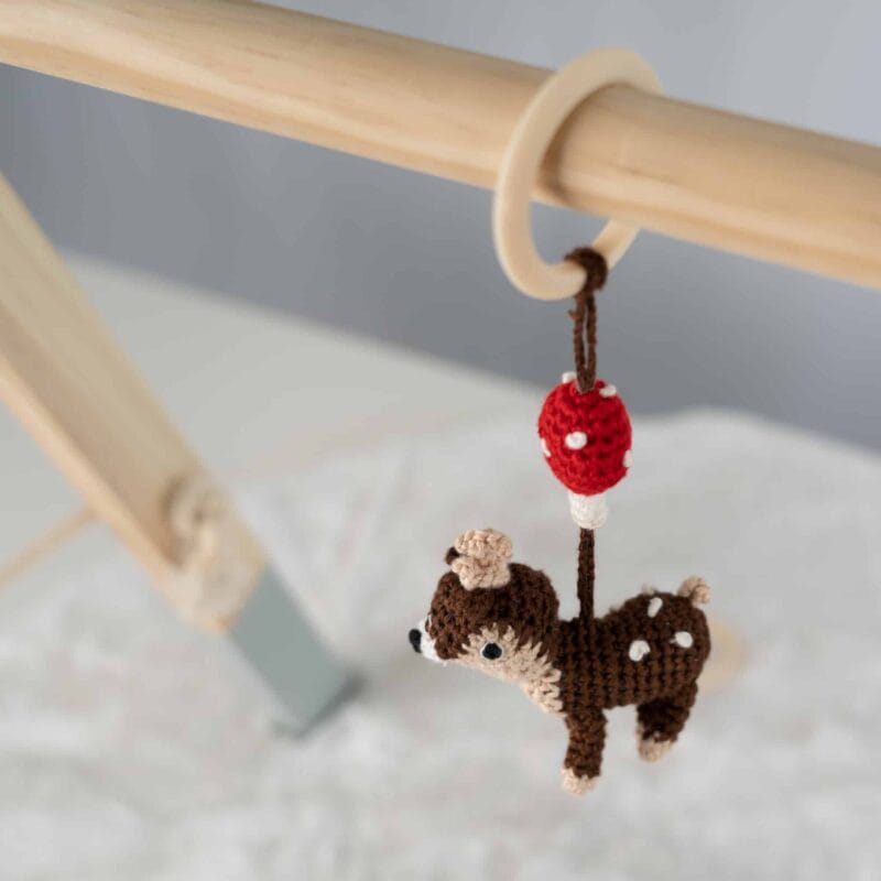 12497-Babyspielzeug-Spielbogenanhaenger-Reh Babyspielzeug Spielbogenanhänger Reh