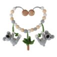 Gehäkelte Kinderwagenkette Koala COCO Bio