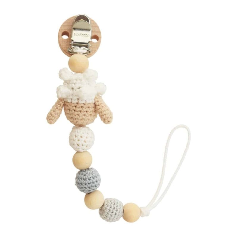 12514-Gehaekelte-Schnullerkette-mit-Namen-Schaf-DOLLY-Rueckseite Gehäkelte Schnullerkette mit Namen - Schaf DOLLY - Rückseite