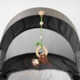 12523-Spielbogenanhaenger-Affe-Bio-haengend-im-Kinderwagen