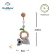 Gehäkelter Spielbogenanhänger Koala COCO Bio 3-in-1 - Abmessungen