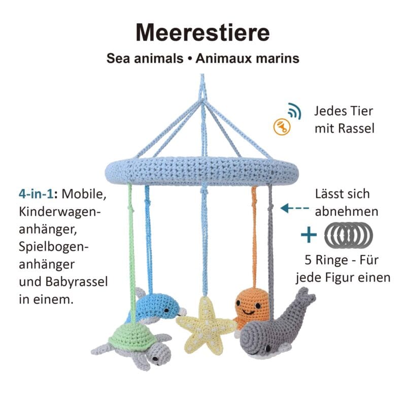 12529-Gehaekeltes-Baby-Mobile-MEERESTIERE-Infografik Gehäkeltes Baby-Mobile MEERESTIERE - Infografik