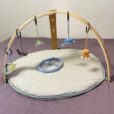 Gehäkeltes Baby-Mobile MEERESTIERE - Stofftiere als Hängespielzeug am Spielbogen