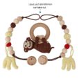 4-in-1 Kinderwagenkette Affe CHARLIE - Demontage