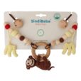 4-in-1 Kinderwagenkette Affe CHARLIE - Verpackung